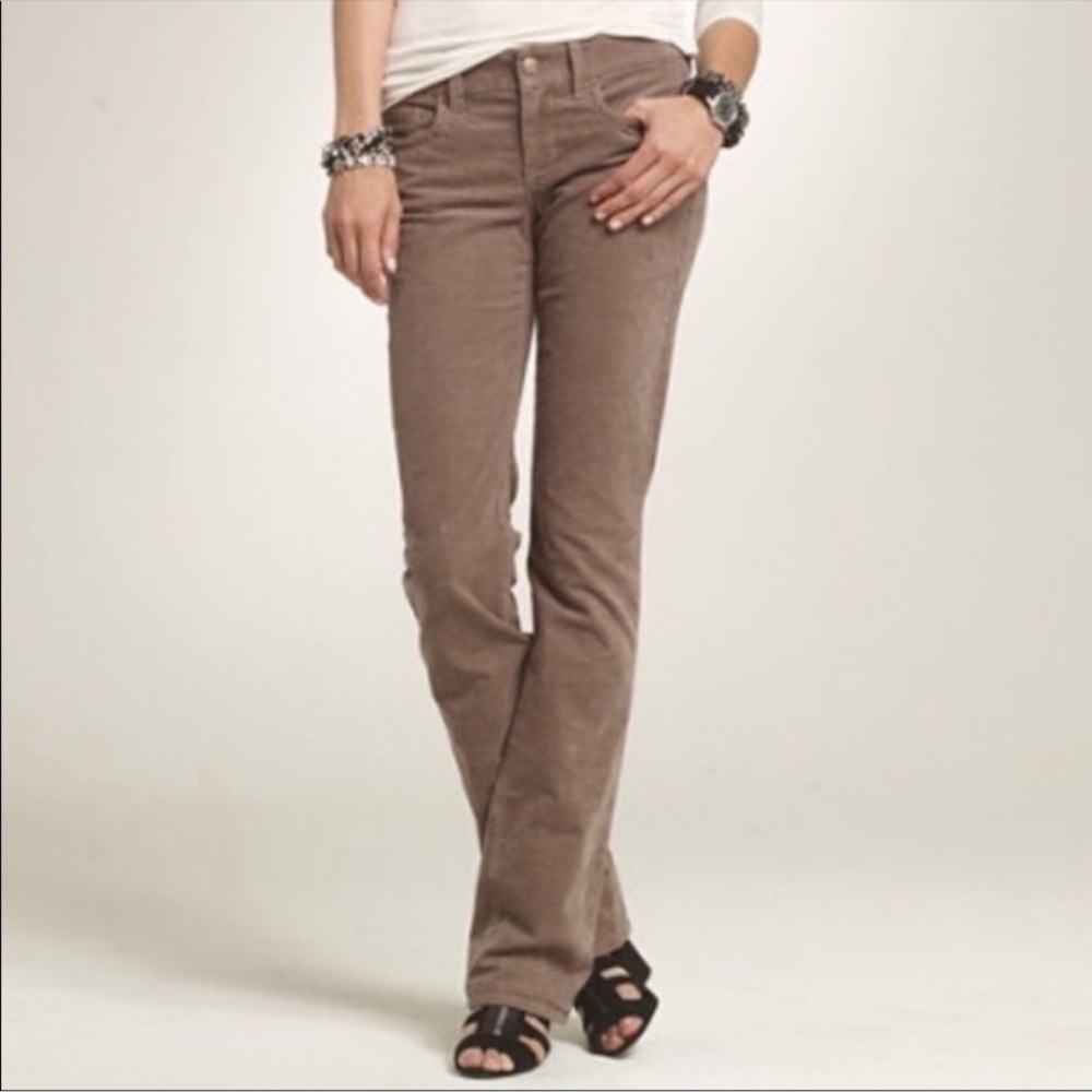 J. Crew ‘Matchstick’ Corduroy Pants Tan Size 26 Short